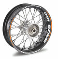 160 BROS Wheels Reflective Stickers Kit For Motorcycles