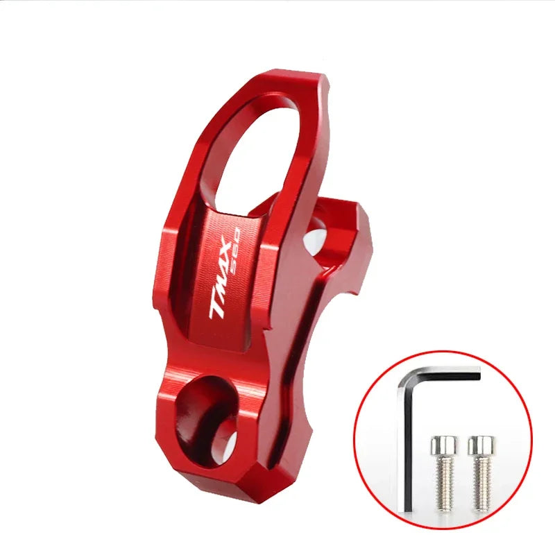 Para Yamaha TMAX 560 TMAX560 Motocicleta Gancho Cabide Cilindro Mestre do Freio Modificado Bolsa Suporte para Capacete Grampo Suporte Acessórios